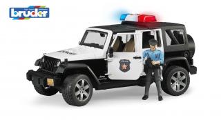 Bruder 02526 JEEP Wrangler Rubicon Policie s policistou