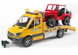 Bruder 02535 MERCEDES BENZ Sprinter odtah jeep