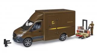 Bruder 02678 MB Sprinter UPS s příslušenstvím a řidičem