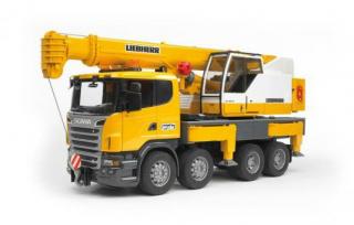 Bruder 03570 SCANIA R-Serie Liebherr jeřáb