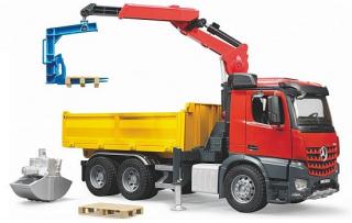 Bruder 03753 Nákladní auto MAN TGS s ramenem a kontejnery
