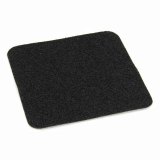 Černá korundová protiskluzová páska (dlaždice) FLOMA Extra Super - 14 x 14 cm a tloušťka 1 mm