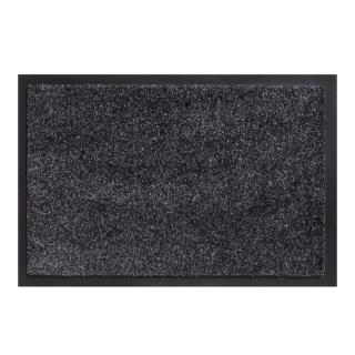 Černá vnitřní čistící vstupní rohož FLOMA Ingresso (Cfl-S1) - 135 x 200 x 0,85 cm