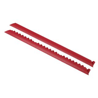 Červená náběhová hrana  samec  MD Ramp System Nitrile - délka 152 cm a šířka 5 cm