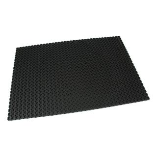 Gumová čistící venkovní vstupní rohož s uzavřeným dnem na hrubé nečistoty FLOMA Octomat Elite - 100 x 83 x 2,3 cm