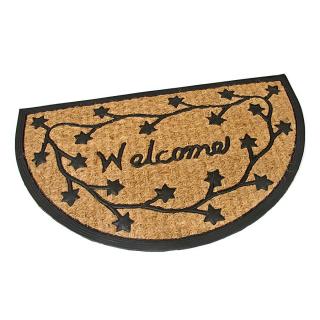 Gumová kokosová vstupní rohož Welcome - Deco - 75 x 45 x 0,8 cm