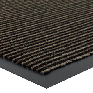 Hnědá vnitřní čistící vstupní rohož FLOMA Scala - délka 40 cm, šířka 60 cm a výška 0,5 cm