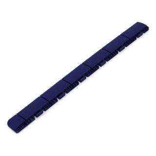 Modrý plastový nájezd  samec  pro terasovou dlažbu Linea Marte - 60 x 5,2 x 1,3 cm