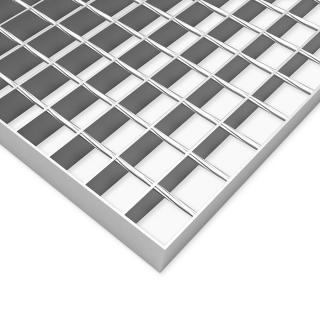 Ocelový pozinkovaný svařovaný podlahový rošt FLOMA - 40 x 100 x 3 cm