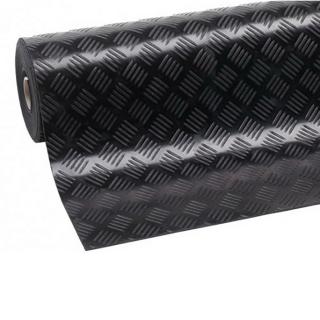 Průmyslová protiskluzová podlahová guma FLOMA Checker (checker) - délka 10 m, šířka 125 cm a výška 0,3 cm