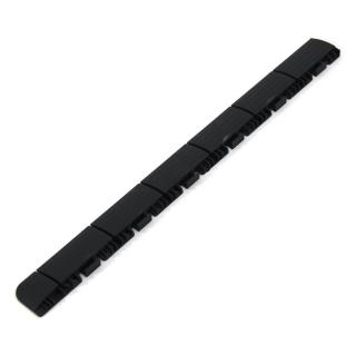 Šedý plastový nájezd  samec  pro terasovou dlažbu Linea Marte - 60 x 5,2 x 1,3 cm