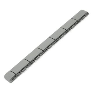 Šedý plastový nájezd  samec  pro terasovou dlažbu Linea Marte - 60 x 5,2 x 1,3 cm
