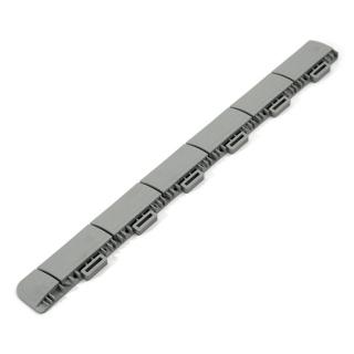 Šedý plastový nájezd  samice  pro terasovou dlažbu Linea Marte - 60 x 5,2 x 1,3 cm