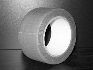 Textilní kobercová páska  lemovka  šíře 48 mm x 10 m šedá