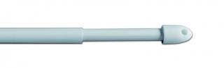 Vitrážní tyč roztažná, kulatá 7 mm, 50-65 cm, bílá