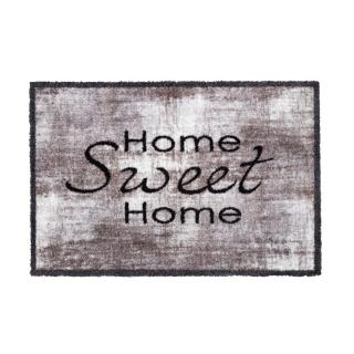 Vnitřní čistící pratelná vstupní rohož FLOMA Lima Home Sweet Home - 50 x 75 x 0,7 cm