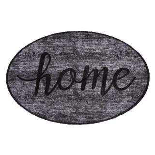 Vnitřní čistící pratelná vstupní rohož FLOMA Prestige Home grey - 50 x 75 x 0,7 cm
