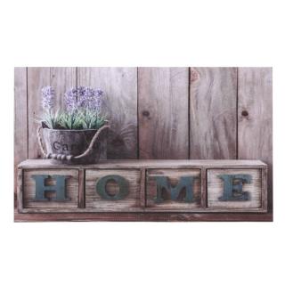 Vnitřní čistící vstupní rohož FLOMA Gallery Home Lavender - délka 45 cm, šířka 75 cm a výška 0,6 cm