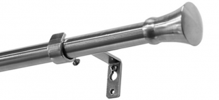 Záclonová souprava roztažitelná KONUS 16/19mm, 190-340cm, ušlechtilá ocel