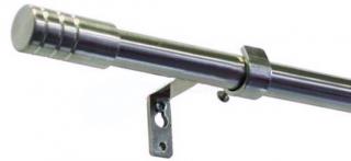 Záclonová souprava roztažitelná VÁLEC 16/19mm, 120-210cm, ušlechtilá ocel