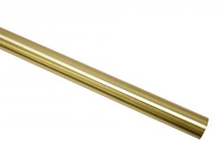 Záclonová tyč Chicago 20/200cm, zlatá matná