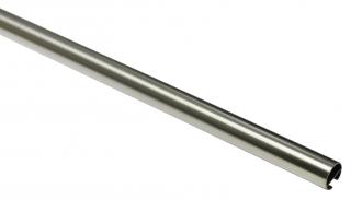 Záclonová tyč s drážkou Chicago 20/120cm, ušlechtilá ocel