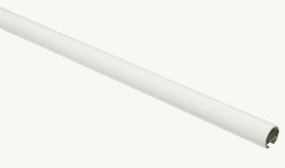 Záclonová tyč s drážkou Chicago 20/160cm,bílá