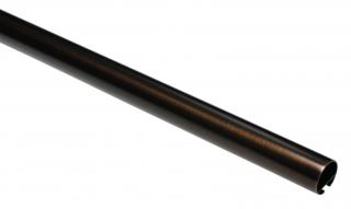 Záclonová tyč s drážkou Windsor 25/160cm, bronzová