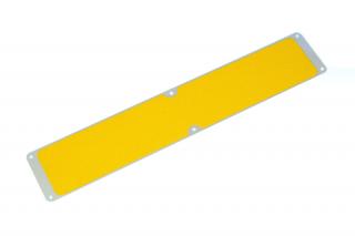 Žlutá náhradní protiskluzová páska pro hliníkové nášlapy FLOMA Standard - 63,5 x 11,5 cm a tloušťka 0,7 mm