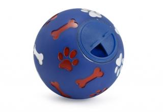 Hračka pro psy - míč na pamlsky 12cm