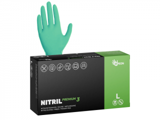 Espeon rukavice Nitril nepudrované zelené 70024 Velikost: L