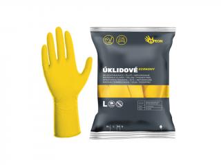 Espeon rukavice Úklidové nepudrované žluté 30007 Velikost: L