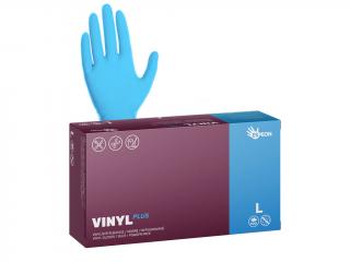 Espeon rukavice Vinyl nepudrované modré 20005 Velikost: L