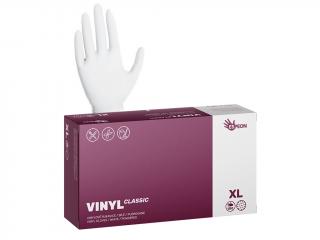 Espeon rukavice Vinyl pudrované bílé 20002 Velikost: XL