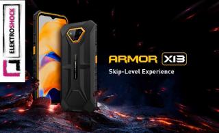 Armor X13 6GB/64GB NFC IP69K  + Voucher na prodlouženou záruku 36 měsíců a garanci výměny zboží v případě poruchy Barva: Oranžová