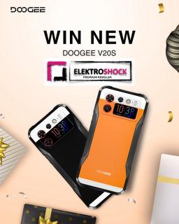 Doogee V20S 12GB/256GB  + Voucher na prodlouženou záruku 36 měsíců a garanci výměny zboží v případě poruchy Barva: Silver