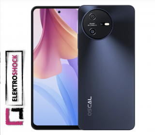 Oscal Tiger 12 8GB/128GB  + Voucher na prodlouženou záruku 36 měsíců a garanci výměny zboží v případě poruchy Barva: Černá
