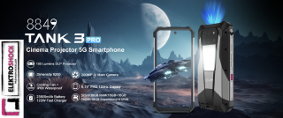 Unihertz Tank 3 PRO 18GB  + Voucher na prodlouženou záruku 36 měsíců a garanci výměny zboží v případě poruchy