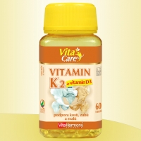 VitaHarmony Vitamin K2 100 µg + D3 25 µg - 60 tob.
