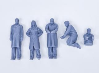 3D SET DOKTOR  - MJ 1:43 (5 ks postaviček )