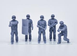 3D SET URNA - MJ 1:43 (5 ks postaviček )