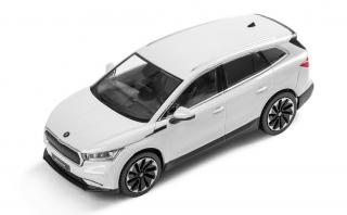 Abrex Moderní Plastové Autíčko Škoda Fabia III - Zelená 1:72