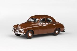Abrex Škoda 1201 (1956) 1:43 - Taxi - Hnědá