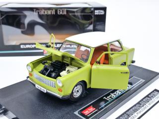 Abrex Škoda 1201 (1956) - Taxi - Červená Oranžová 1:43