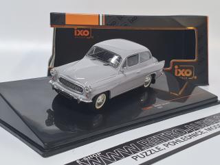 Abrex Škoda 1201 (1956) - Taxi - Červená Oranžová 1:43