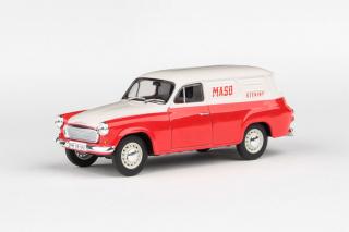Abrex Škoda 1202 Dodávka (1965) - Šedomodrá 1:43