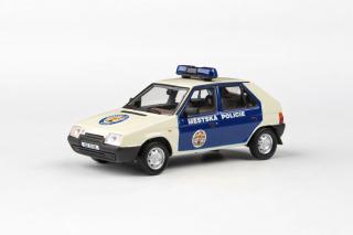 Abrex Škoda Favorit 136L (1988) 1:43 - Městská Policie Praha