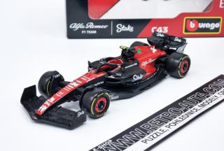 Alfa Romeo C43 #24 Alfa Romeo F1 team Stake 2023 G.Zhou - Bburago 1:43