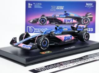 Alpine A523 No.10 BWT Alpine F1 team P.Gasly 2023 - Bburago 1:43 (s figurkou jezdce)