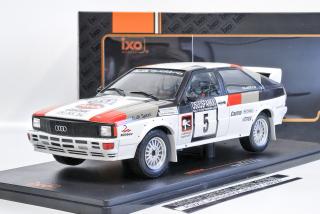 Audi quattro, No.5, Rallye WM, 1000 Lakes Rally S.Blomqvist/B.Cederberg IXO1:18